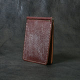 【2025 SPECIAL】MC1 ロシアンカーフ ≪BROWN≫ マネークリップ