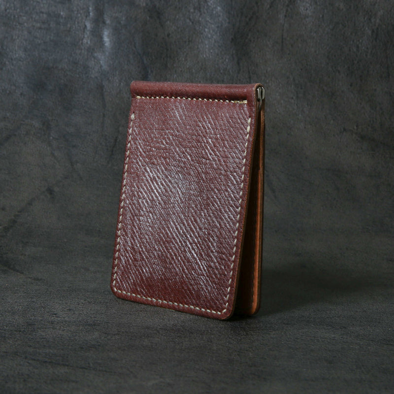 【2025 SPECIAL】MC1 ロシアンカーフ ≪BROWN≫ マネークリップ