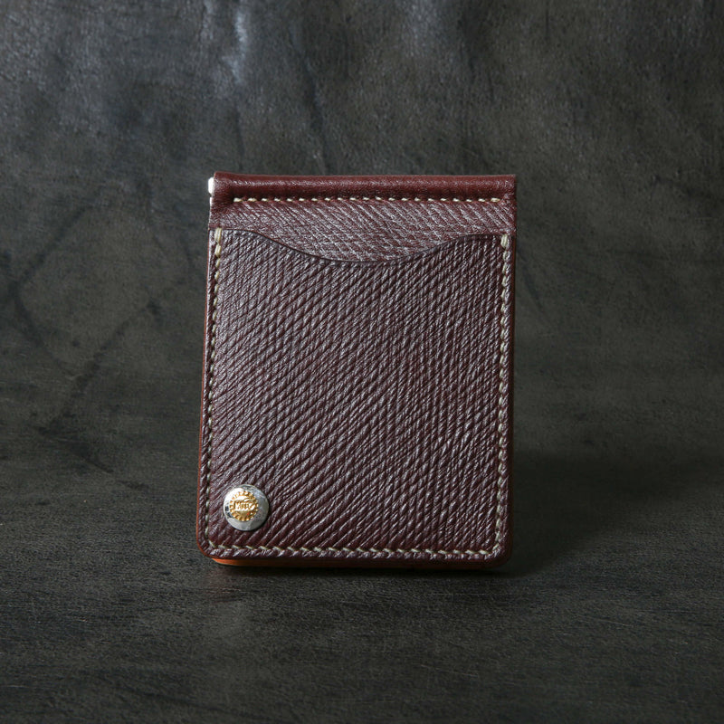 【2025 SPECIAL】MC1 ロシアンカーフ ≪BROWN≫ マネークリップ