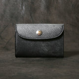 【2025 SPECIAL】W6 ロシアンカーフ ≪BLACK≫ ミドルウォレット