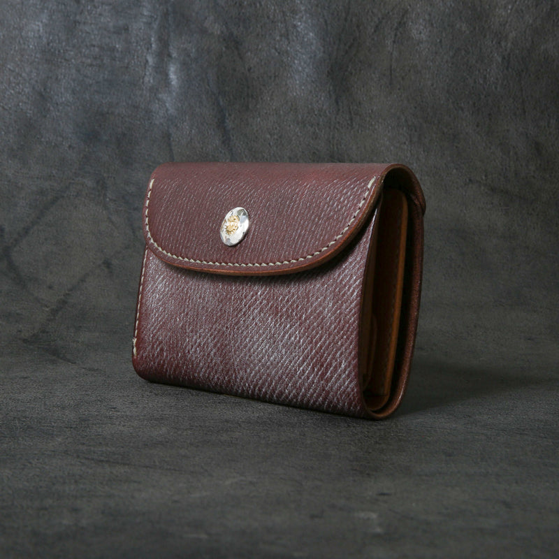 【2025 SPECIAL】W6 ロシアンカーフ ≪BROWN≫ ミドルウォレット