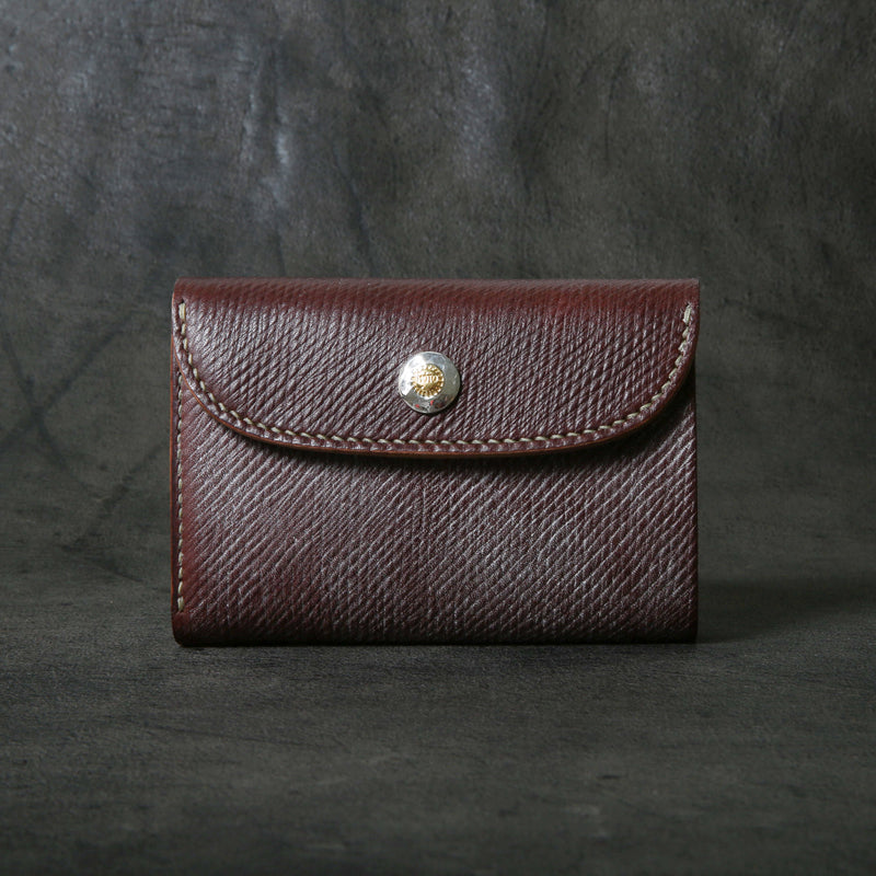 【2025 SPECIAL】W6 ロシアンカーフ ≪BROWN≫ ミドルウォレット