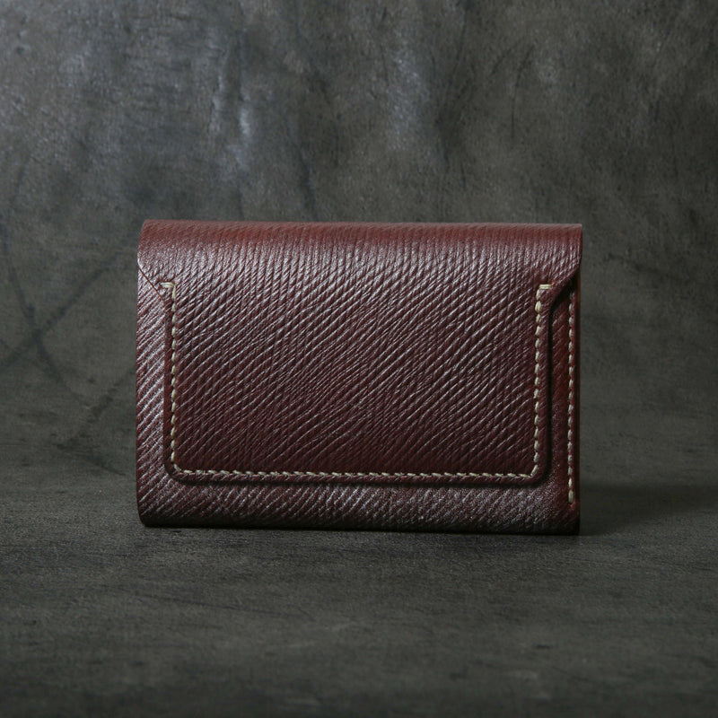 【2025 SPECIAL】W6 ロシアンカーフ ≪BROWN≫ ミドルウォレット