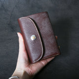 【2025 SPECIAL】W6 ロシアンカーフ ≪BROWN≫ ミドルウォレット