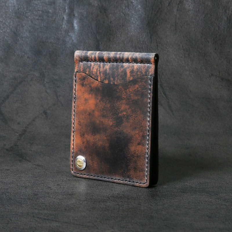 【2025 SPECIAL】MC1 ロカドコードバン ≪マーブルBLACK≫ マネークリップ