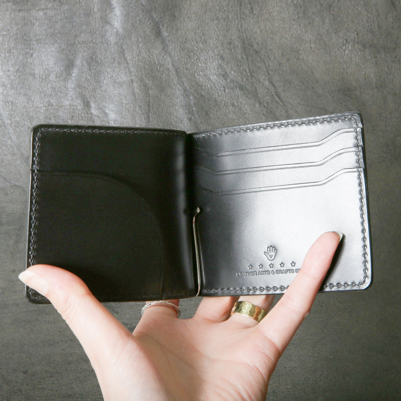 【2025 SPECIAL】MC1 ロカドコードバン ≪マーブルBLACK≫ マネークリップ