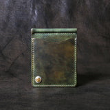 【2025 SPECIAL】MC1 ロカドコードバン ≪ムラ染めGREEN≫ マネークリップ