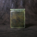 【2025 SPECIAL】MC1 ロカドコードバン ≪ムラ染めGREEN≫ マネークリップ