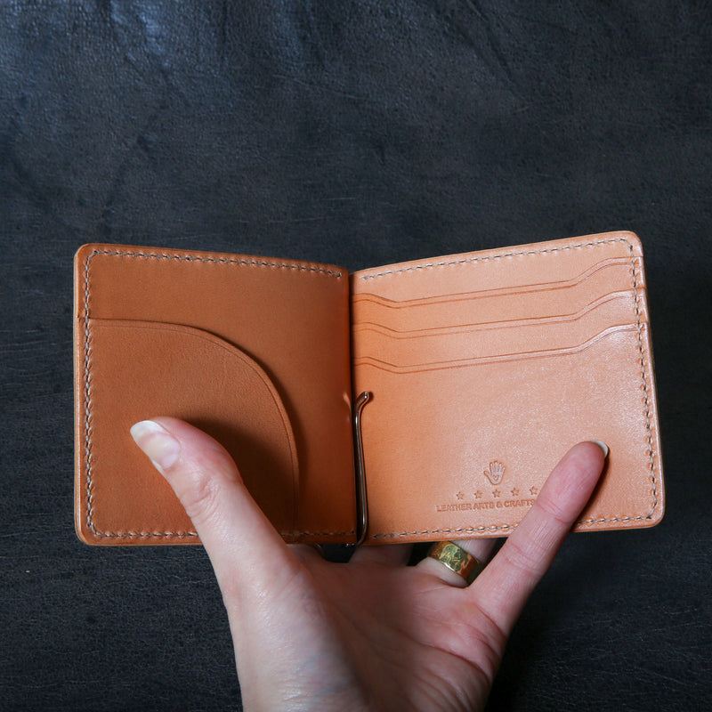 【2025 SPECIAL】MC1 ロカドコードバン ≪ムラ染めGREEN≫ マネークリップ