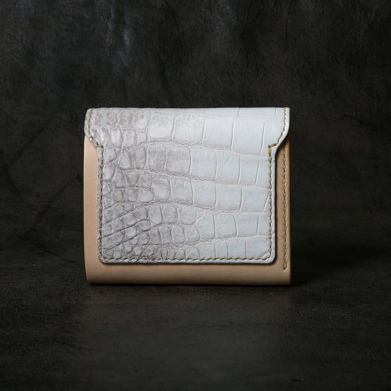 【2025 SPECIAL】W5 ヒマラヤクロコ × ベルギーヌメ ショートウォレット