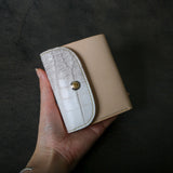 【2025 SPECIAL】W5 ヒマラヤクロコ × ベルギーヌメ ショートウォレット