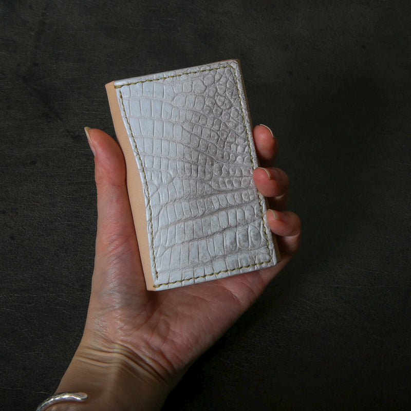 【2025 SPECIAL】CA4 ヒマラヤクロコ × ベルギーヌメ カードケース