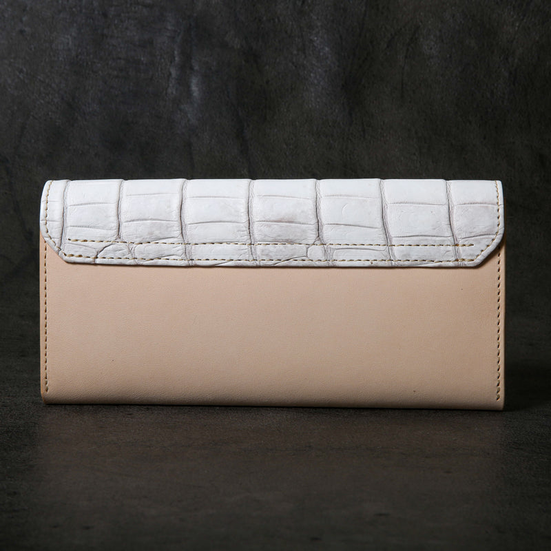 【2025 SPECIAL】LW2 ヒマラヤクロコ × ベルギーヌメ ロングウォレット