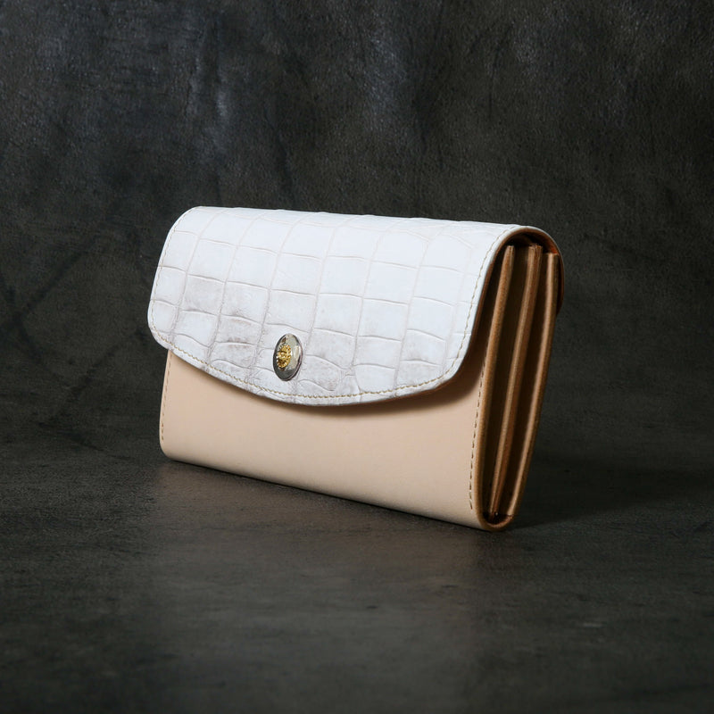 【2025 SPECIAL】LW2 ヒマラヤクロコ × ベルギーヌメ ロングウォレット