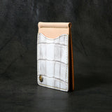 【2025 SPECIAL】MC1 ヒマラヤクロコ × ベルギーヌメ マネークリップ