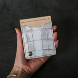 【2025 SPECIAL】MC1 ヒマラヤクロコ × ベルギーヌメ マネークリップ