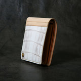 【2025 SPECIAL】W1 ヒマラヤクロコ × ベルギーヌメ ショートウォレット