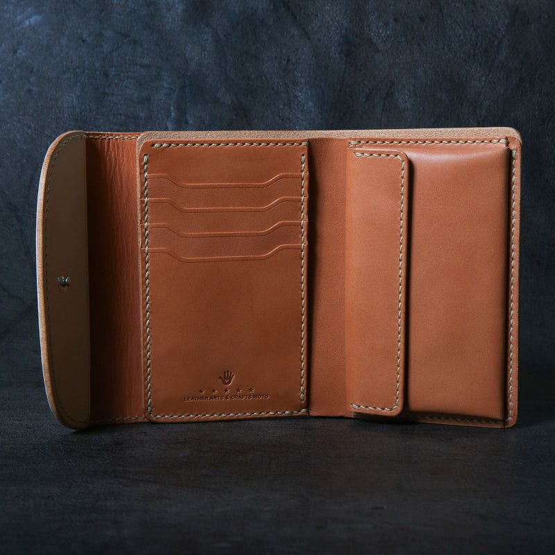 【2025 SPECIAL】W6 ヒマラヤクロコ × ベルギーヌメ ミドルウォレット