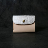 【2025 SPECIAL】W10 ヒマラヤクロコ × ベルギーヌメ コンパクトウォレット