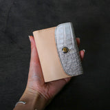 【2025 SPECIAL】W10 ヒマラヤクロコ × ベルギーヌメ コンパクトウォレット