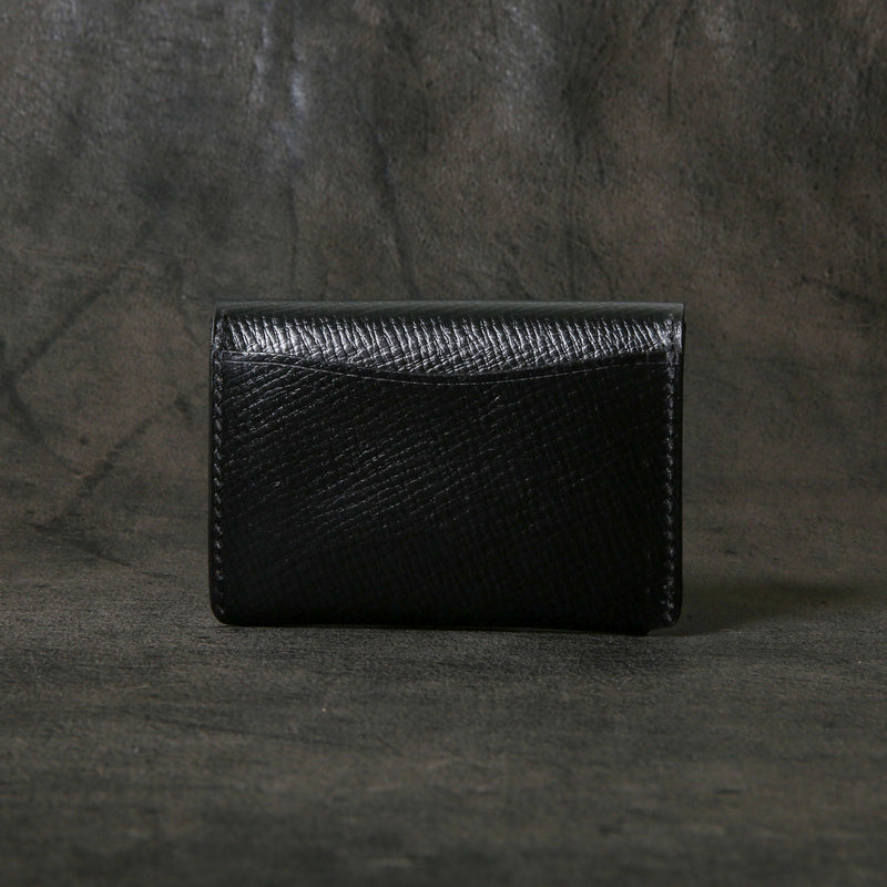 【2025 SPECIAL】C3 クロスハッチコードバン ≪BLACK≫ コイン＆カードケース