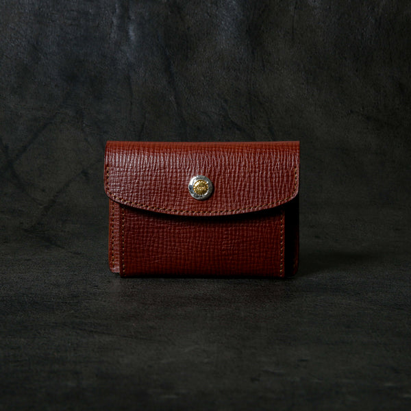 2025 SPECIAL】C3 クロスハッチコードバン ≪BROWN≫ コイン＆カード