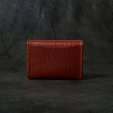 【2025 SPECIAL】C3 クロスハッチコードバン ≪BROWN≫ コイン＆カードケース