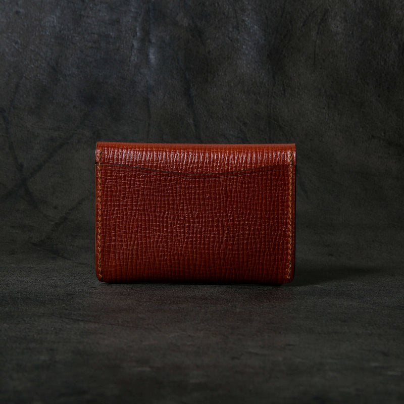 【2025 SPECIAL】C3 クロスハッチコードバン ≪BROWN≫ コイン＆カードケース