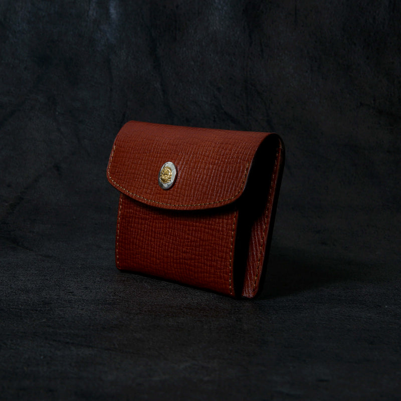 【2025 SPECIAL】C3 クロスハッチコードバン ≪BROWN≫ コイン＆カードケース