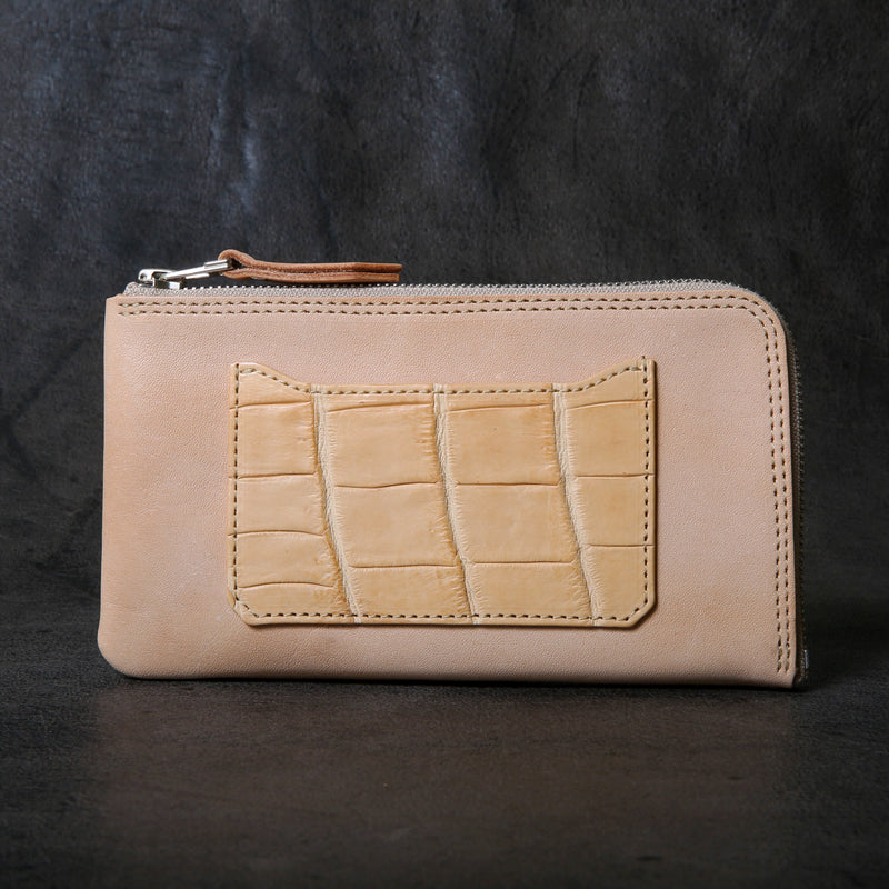 【2025 SPECIAL】FW5 ヌメクロコ × ホーウィンヌメ L字ファスナーロングウォレット