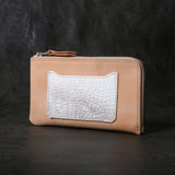 【2025 SPECIAL】FW5 ヒマラヤクロコ × ベルギーヌメ L字ファスナーロングウォレット