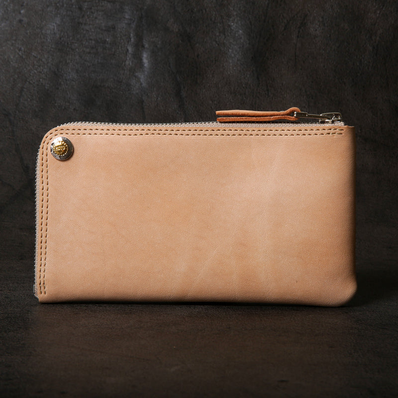 【2025 SPECIAL】FW5 ヒマラヤクロコ × ベルギーヌメ L字ファスナーロングウォレット