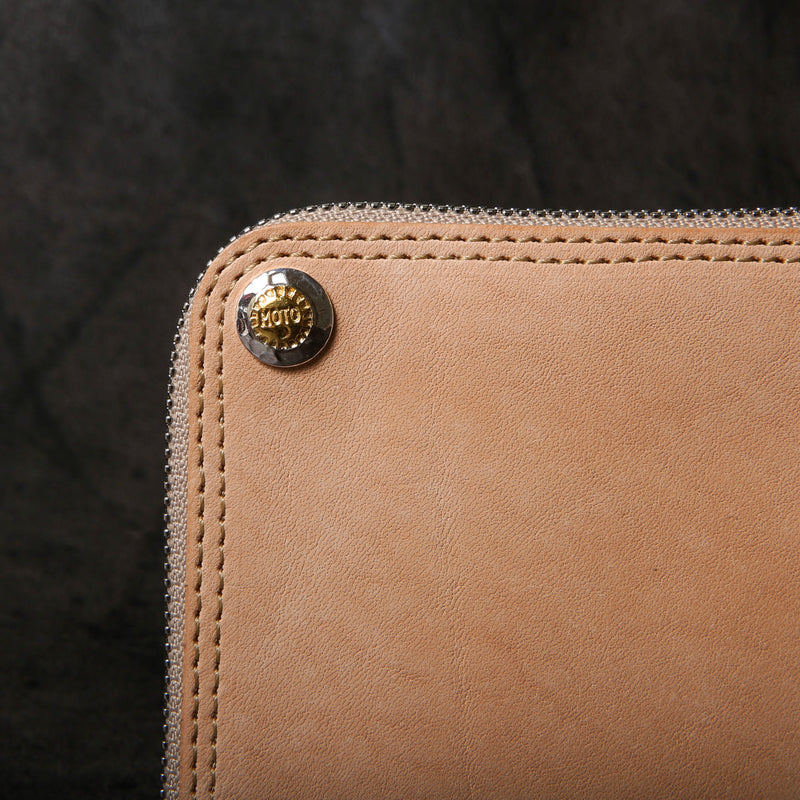 【2025 SPECIAL】FW5 ヒマラヤクロコ × ベルギーヌメ L字ファスナーロングウォレット