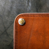 【2025 SPECIAL】FW5 ハンドダイ・クロコ × ホーウィンヌメ ≪BROWN≫ L字ファスナーロングウォレット