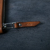 【2025 SPECIAL】FW5 ハンドダイ・クロコ × ホーウィンヌメ ≪BROWN≫ L字ファスナーロングウォレット