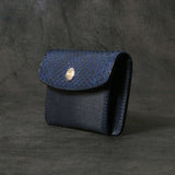 【2025 SPECIAL】C3 藍染パイソン × ブライドルレザー コイン＆カードケース