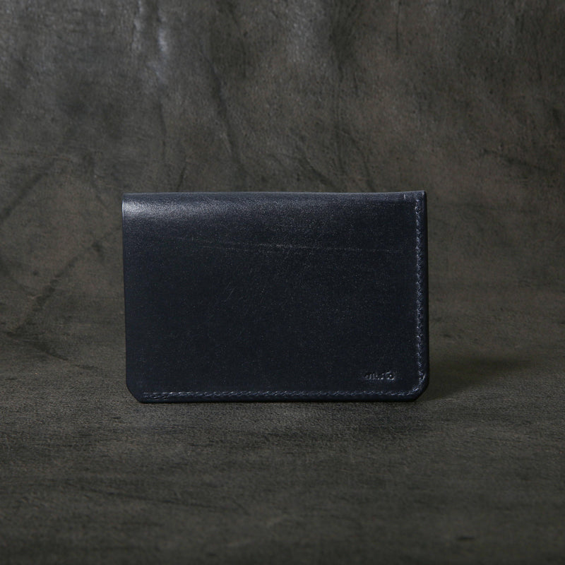 【2025 SPECIAL】CA7 藍染パイソン × ブライドルレザー カードケース