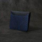 【2025 SPECIAL】CA7 藍染パイソン × ブライドルレザー カードケース