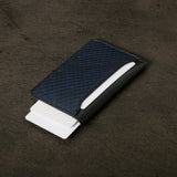 【2025 SPECIAL】CA7 藍染パイソン × ブライドルレザー カードケース