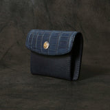 【2025 SPECIAL】C3 藍染クロコ × ブライドルレザー コイン＆カードケース