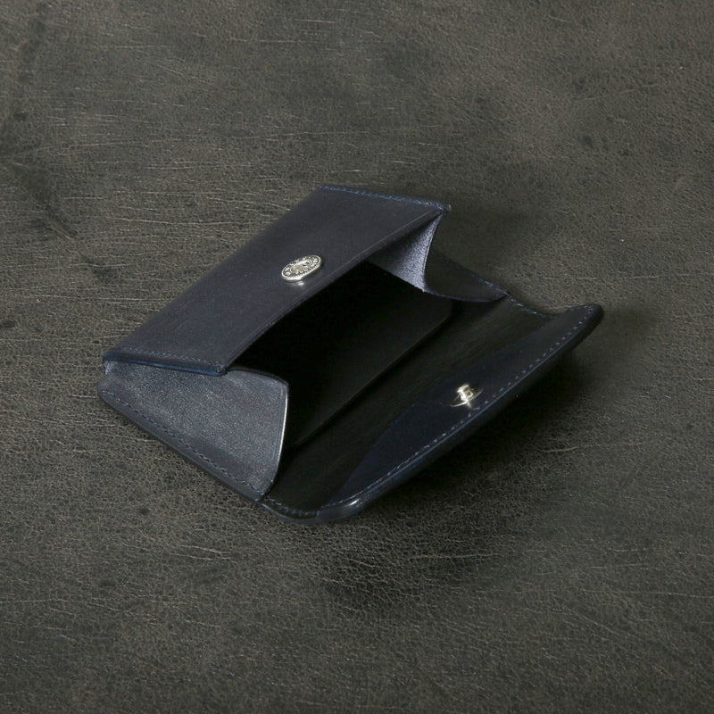 【2025 SPECIAL】C3 藍染クロコ × ブライドルレザー コイン＆カードケース