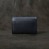 【2025 SPECIAL】KC6 藍染クロコ × ブライドルレザー キーケース