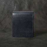 【2025 SPECIAL】W1 藍染クロコ × ブライドルレザー ショートウォレット