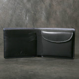 【2025 SPECIAL】W1 藍染クロコ × ブライドルレザー ショートウォレット