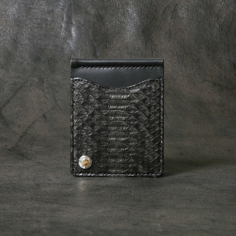 【2025 SPECIAL】MC1 墨染めパイソン マネークリップ