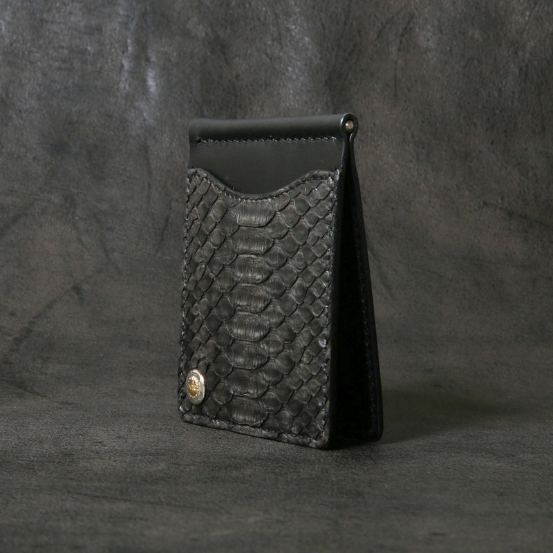 【2025 SPECIAL】MC1 墨染めパイソン マネークリップ