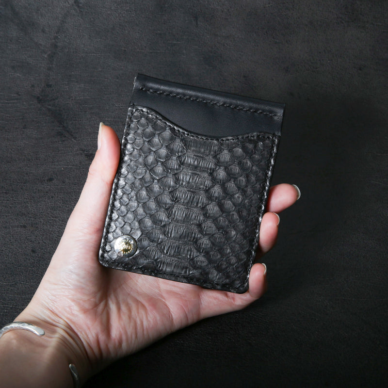 【2025 SPECIAL】MC1 墨染めパイソン マネークリップ