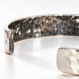 BG-01 FLAT BANGLE (18K GOLD ACCENT) / K18イーグルスタンプメタル付平打ちバングル