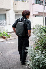 【2026 NEW COLLECTION】BAG61 ≪BLACK≫ OILED COW LEATHER DAY BAG  オイルドカウレザー デイバッグ