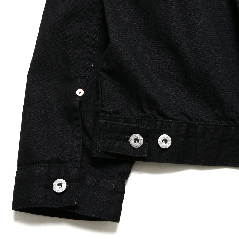 【2025SS COLLECTION】RCL6B ≪BLACK≫ "MOTOR NEW VINTAGE"  BLACK DENIM JACKET ブラックデニムジャケット